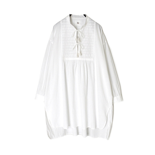 inLESS COLLAR 纯棉衬衫 上衣 BANDED TUNIC SOIL MAISON EMB