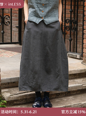 inLESS丨HANNOH WESSEL S26107-2 SKIRT Jade 半裙