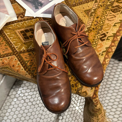 inLESS丨SHOE&SEWN X Aviva合作款Jan系带皮鞋