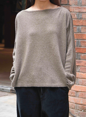 inLESS | Album di Famiglia WS 羊绒船领毛衣女