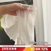 云柔波点泡泡纱蕾丝内裤 女性感10A抑菌纯棉裆冰丝透气三角裤 中腰