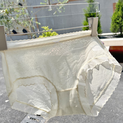 栀子花温柔蕾丝内裤女