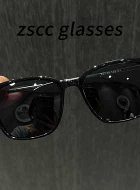 大框黑色太阳镜男女UV400高清偏光防紫外线配度数墨镜时尚显脸小