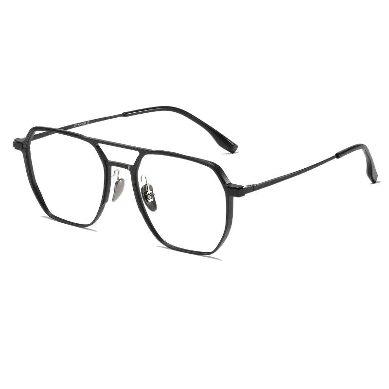 zscc超轻双梁眼镜近视男款痞帅