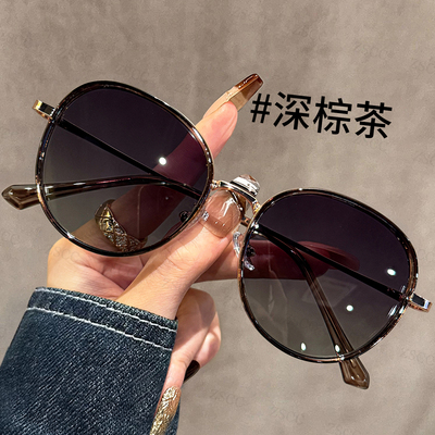 zscc时尚韩系圆形太阳镜