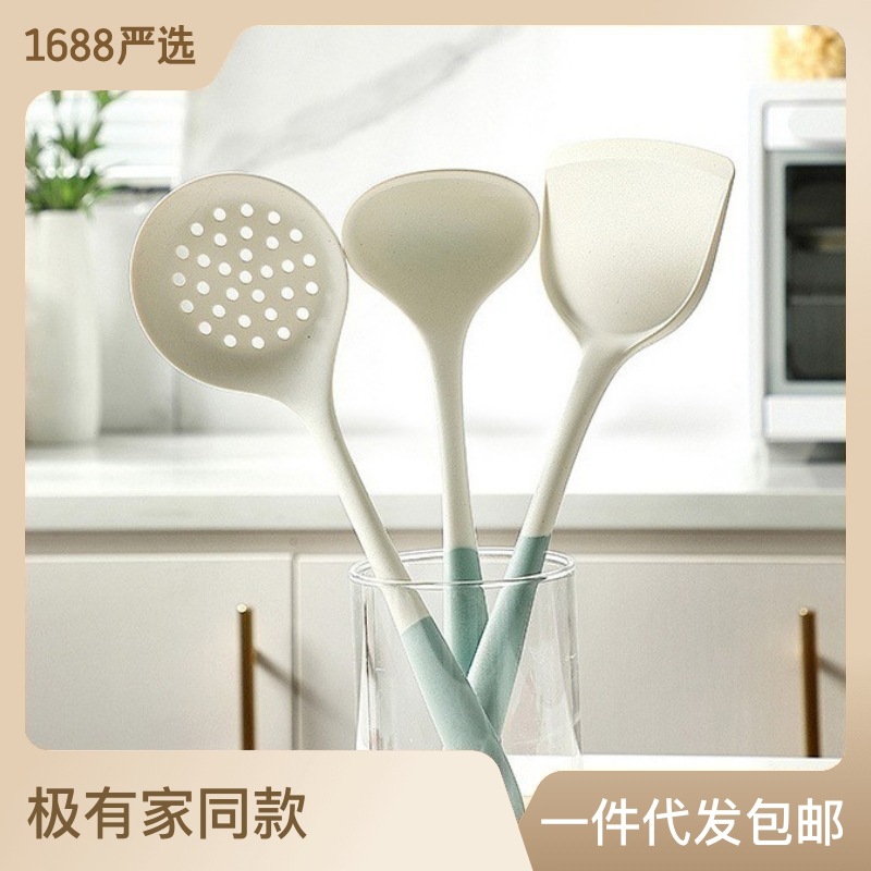 炒菜炒勺硅胶铲子不伤锅