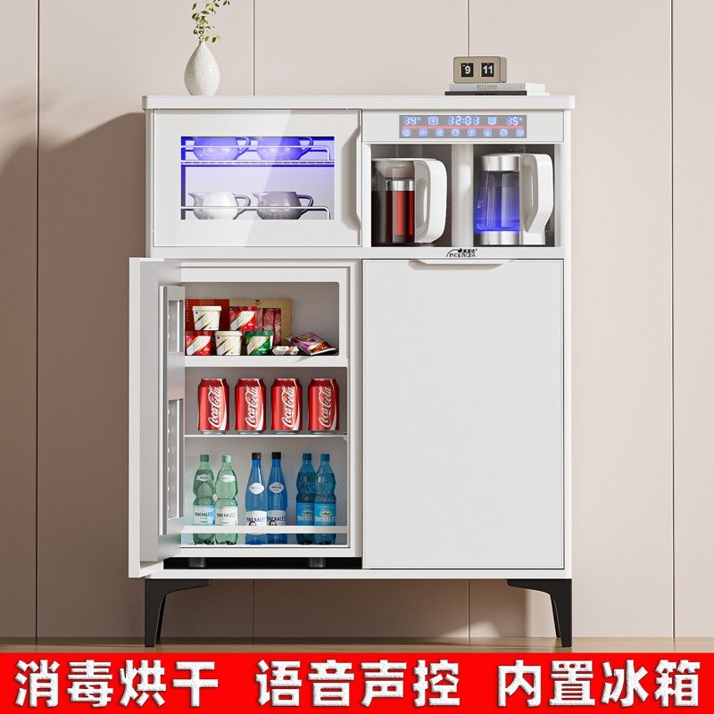 实木茶吧机全自动遥控智能家用饮冰箱冷藏冻水机奶瓶消毒柜制冰热,厨房电器,茶吧机/泡茶机,淘宝优惠券,粉丝福利购,淘宝优惠卷