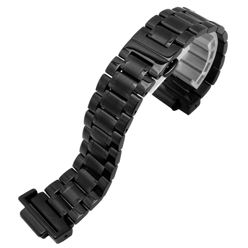 适配casio卡西欧GA-110GB/100/120 GA-700表黑武士改装精钢手表带