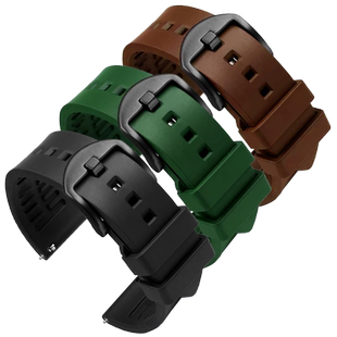 适配卡西欧PROTREK系列登山表PRW-6900Y/PRW-6800改装橡胶手表带