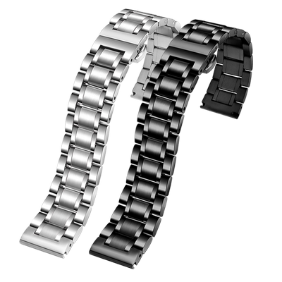 适配卡西欧EFV-540 EFS-S510 MTP-1375/1374男实心精钢金属手表带