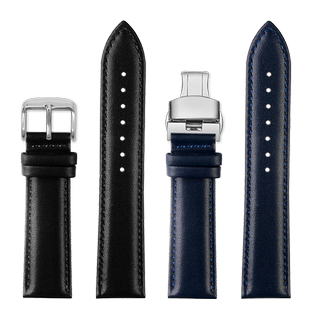 适配CASIO卡西欧手表EFV-540L/EFS-S510/EFS-S500BL真皮手表带22m