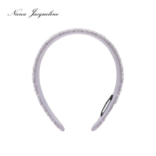 【徐如蓝同款】NanaJacqueline紫色发箍新款高级感日常高颅顶头饰