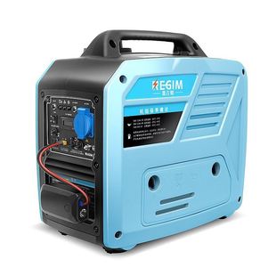 雷吉姆3kw静音汽油发电机户外露营房车220V小型家用紧急电源遥控