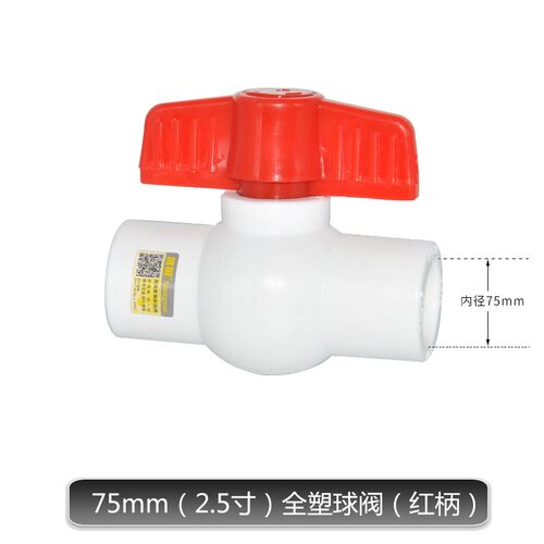 PPR双活接全塑球阀PPR球阀阀门20 4分PPR水管管材管件配件接头