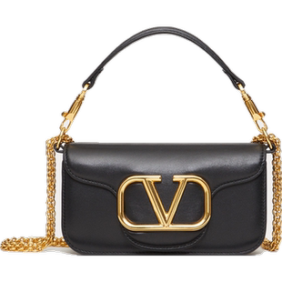 [礼物][24期免息]华伦天奴VALENTINO女士LOCO小号手袋单肩手提包