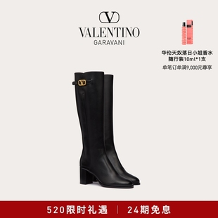 VLOGO 华伦天奴VALENTINO女士 高筒靴 24期免息 SIGNATURE