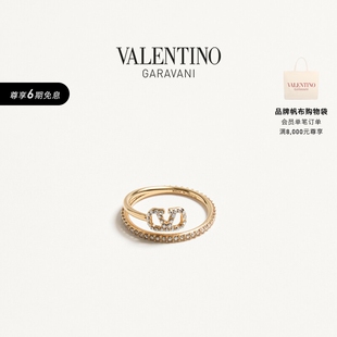 VLOGO 6期免息 华伦天奴VALENTINO女士 戒指 SIGNATURE