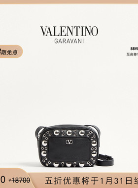 [季末优惠]华伦天奴VALENTINO女士 NELLCOTE 牛皮革手袋单肩包