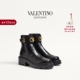 SIGNATURE VLOGO 华伦天奴VALENTINO女士 牛皮革短靴 礼物