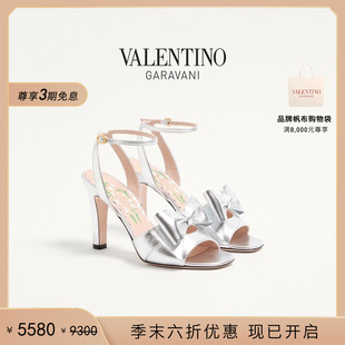 季 BOWOW 末优惠 华伦天奴VALENTINO女士 羊皮革高跟鞋 礼物