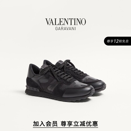 华伦天奴VALENTINO男士运动鞋
