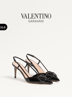 华伦天奴VALENTINO女士 VLOGO SIGNATURE 高跟鞋凉鞋