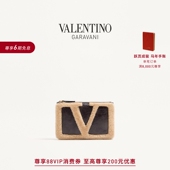 礼物 华伦天奴VALENTINO女士 VIVA SUPERSTAR 羊皮革手拿包