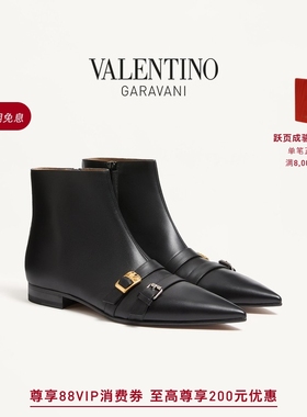 [礼物][12期免息]华伦天奴VALENTINO男士 MOCKERS 踝靴