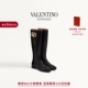 SIGNATURE羊皮革靴 华伦天奴VALENTINO女士VLOGO 礼物 24期免息