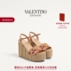礼物 华伦天奴VALENTINO女士 VLOGO SIGNATURE 樱桃凉鞋