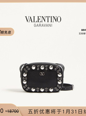 [季末优惠][线上限定]华伦天奴VALENTINO男士NELLCOTE 牛皮革手袋