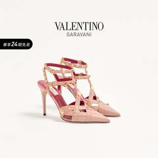 STUDDY 华伦天奴VALENTINO女士 系带高跟鞋 24期免息