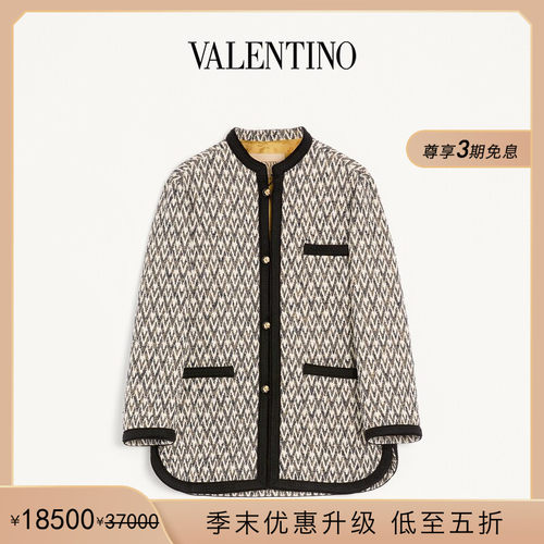 华伦天奴VALENTINO男士短大衣
