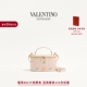 华伦天奴VALENTINO女士VLOGO 礼物 SIGNATURE牛皮革迷你手袋