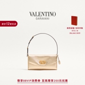 华伦天奴VALENTINO女士 DEVAIN 小号羊皮革肩背手袋