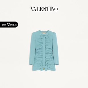 华伦天奴VALENTINO女士挺括轻质羊毛夹克 上市 新品