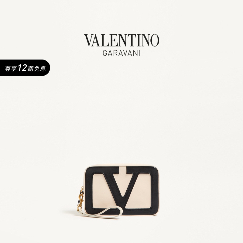 [礼物][12期免息]华伦天奴VALENTINO男士 VIVA SUPERSTAR 手拿包