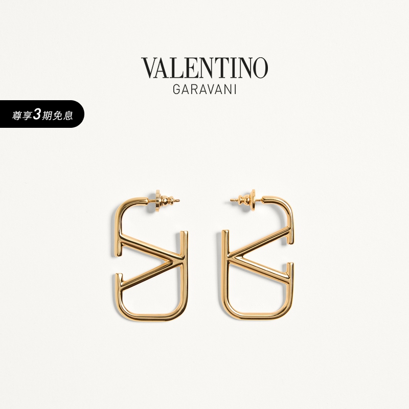 华伦天奴VALENTINO女士金属耳环