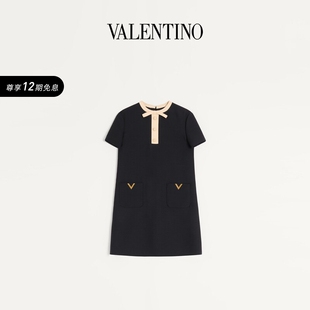 短款 COUTURE 连衣裙 CREPE 华伦天奴VALENTINO女士