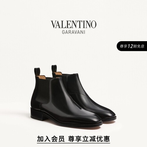 华伦天奴VALENTINO男士短靴