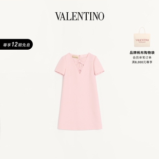 短款 连衣裙 COUTURE 华伦天奴VALENTINO女士CREPE 新品 上市
