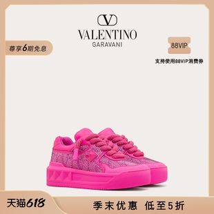 ONE V标志运动鞋 末优惠 华伦天奴VALENTINO女士 季 STUD