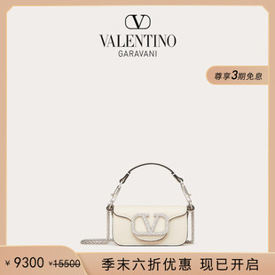 華倫天奴VALENTINO女士超迷你 末優(yōu)惠 LOCO 季 小牛皮手袋單肩包
