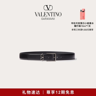 VLOGO 华伦天奴VALENTINO男士 小牛皮腰带 线上限定 SIGNATURE