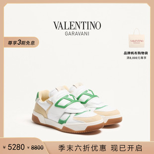 华伦天奴VALENTINO男士 末优惠 JOIE 皮革低帮运动鞋 JOUER 季