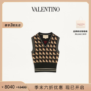 CHARLES 华伦天奴VALENTINO女士PETIT 末优惠 JACQUARD背心 季