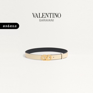 牛皮革腰带 SIGNATURE 华伦天奴VALENTINO女士 VLOGO