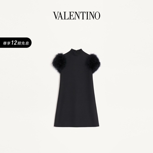 短款 COUTURE 连衣裙 CREPE 华伦天奴VALENTINO女士