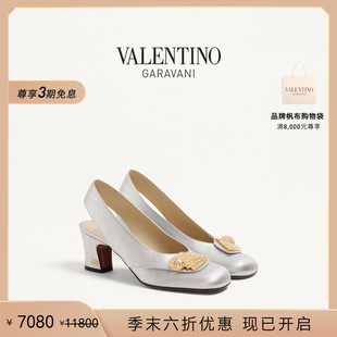 华伦天奴VALENTINO女士ADAMANTINE 礼物 末优惠 后系带高跟鞋 季