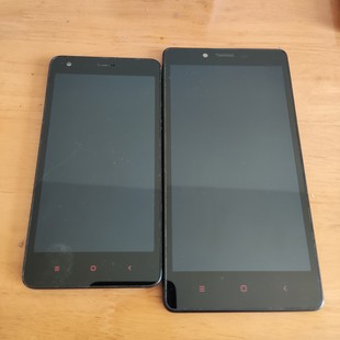 红米1s原装屏幕总成带框小红米2a红米Note1/2/3拆机二手非全新屏4